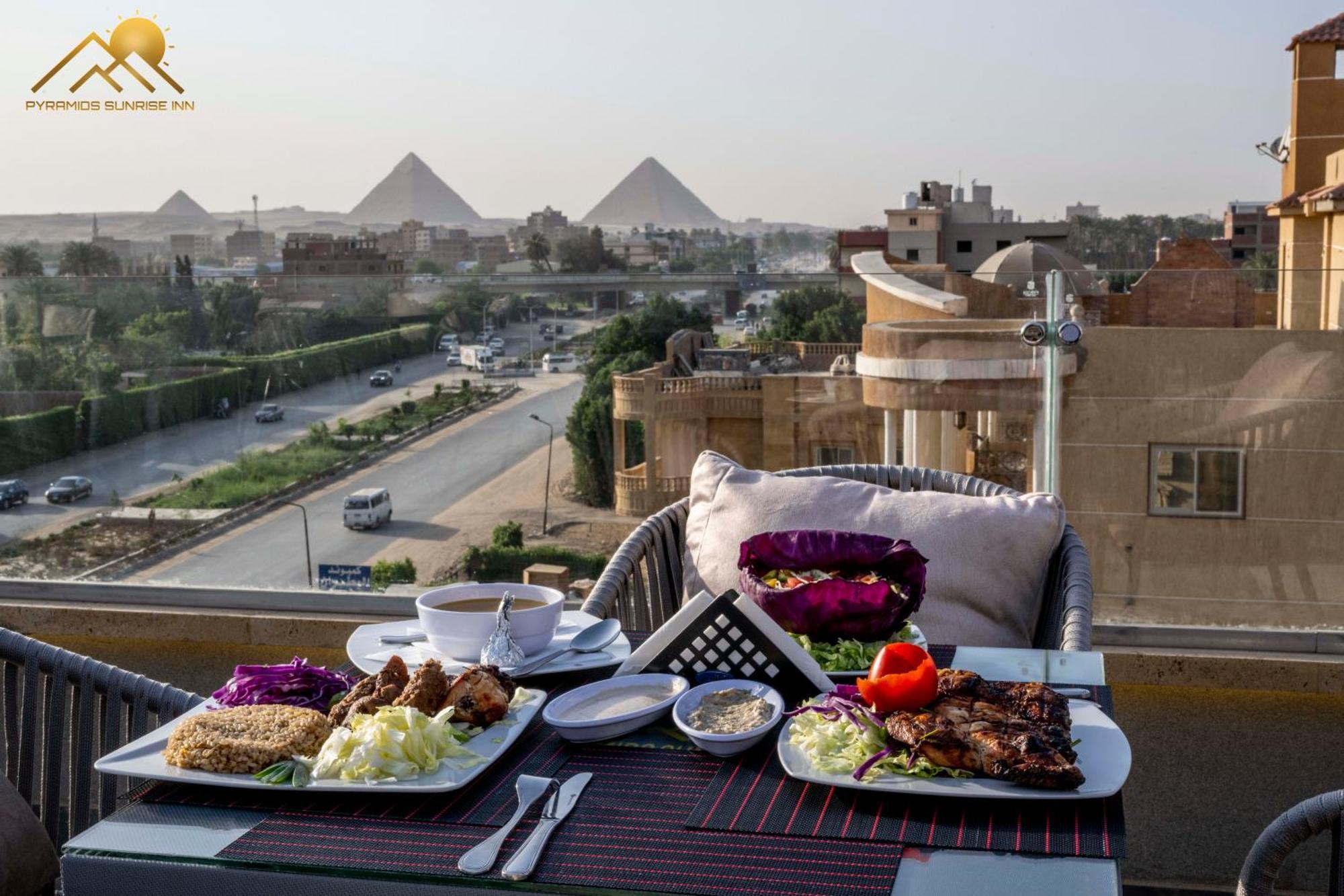 Pyramids Sunrise Inn Kafret el-Gabal Exterior photo
