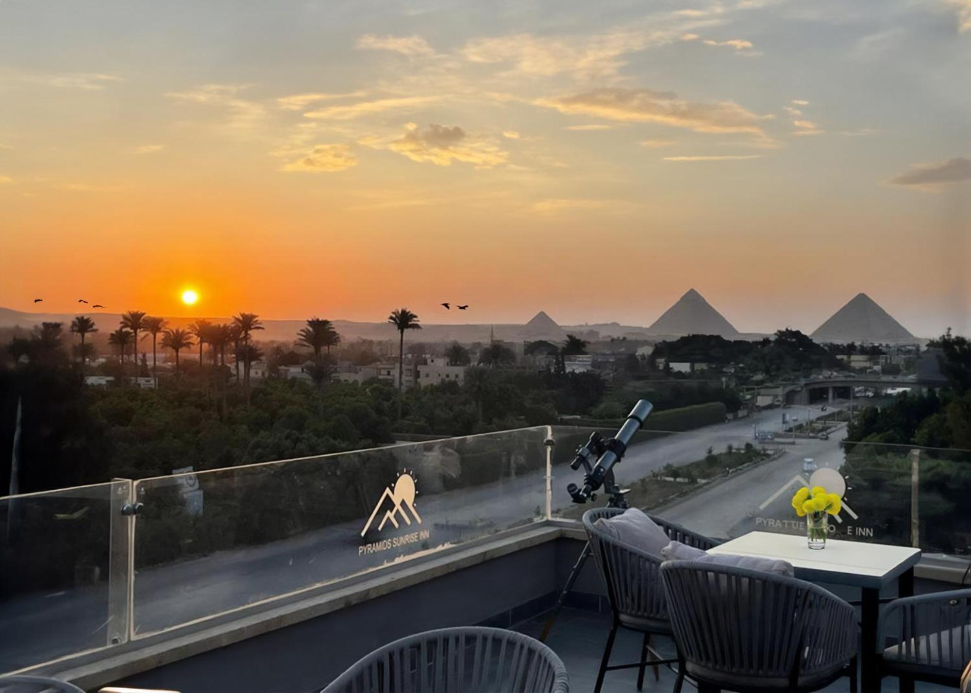 Pyramids Sunrise Inn Kafret el-Gabal Exterior photo