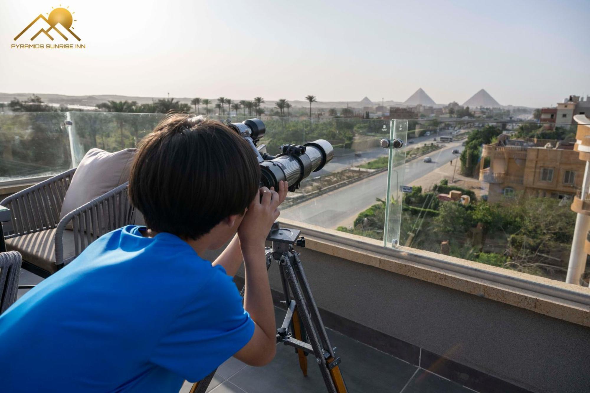 Pyramids Sunrise Inn Kafret el-Gabal Exterior photo